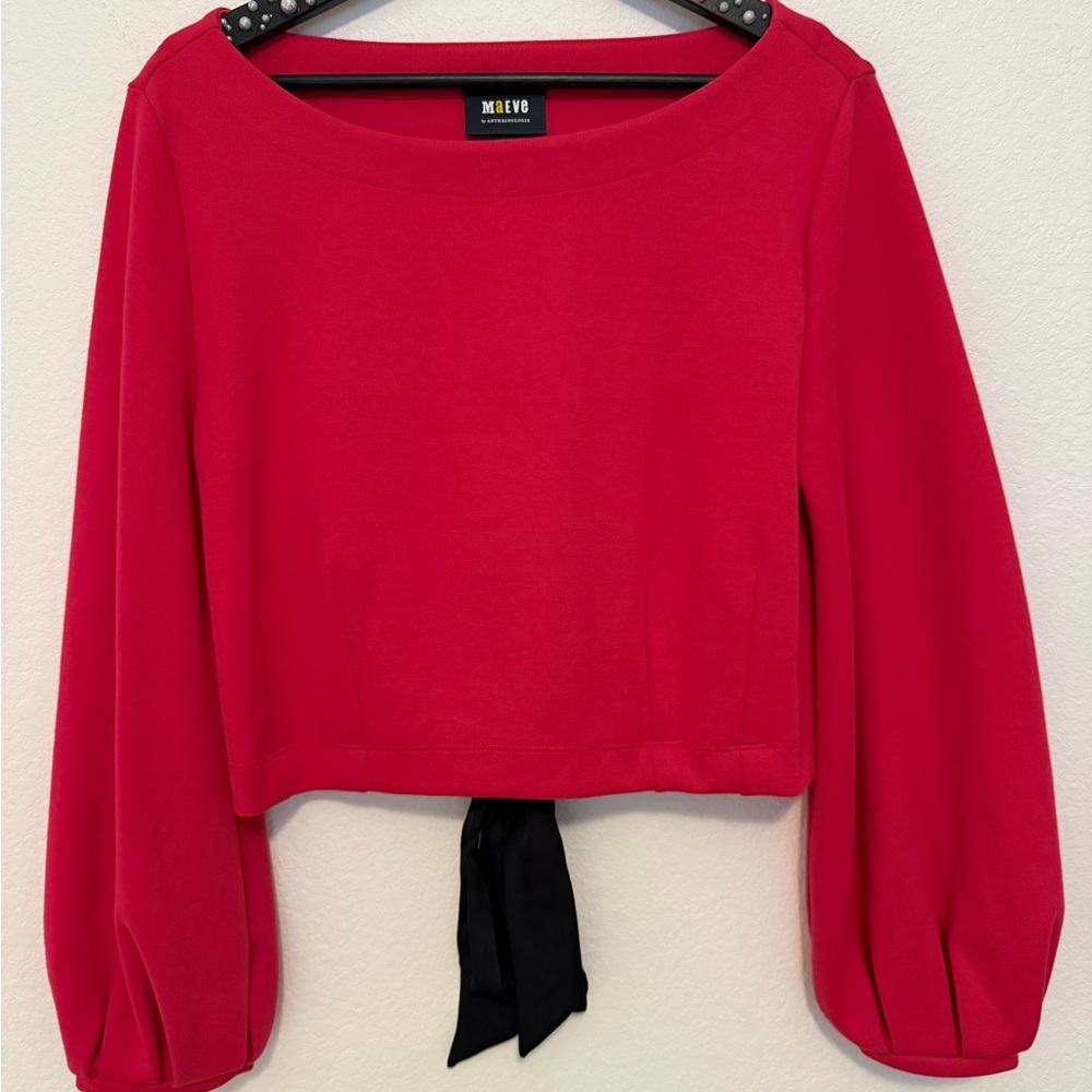 UEC Anthropologie Maeve Pink Women's Top Size Small